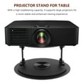 thumbnail image 3 of COOPHYA Projector Base: Table Top Projector Stand Alloy Grey for Home Users 1Set, 3 of 6