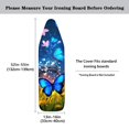 thumbnail image 5 of HELLHERO Butterflies Pattern Ironing Board Cover Elastic Edge Home Protective Cover Polyester Fiber Fabric for Home Accessories, 5 of 5