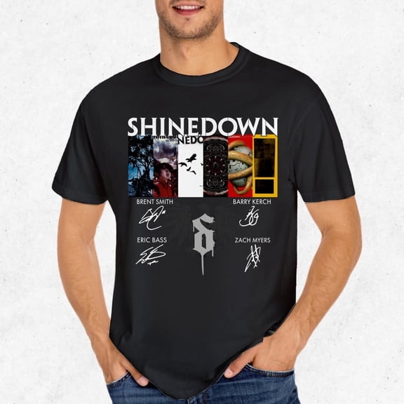 Music T-shirt Shinedown Band T-shirt Sizes S-5XL The Golden Shop