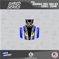thumbnail image 4 of Kalair GFX Graphics Kit for Honda ATV TRX 300EX (1993-2006) Shred Series, 4 of 5