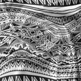 thumbnail image 5 of Ambesonne Ethnic Window Valance, Geometric Black White, 54" X 18", Black White, 5 of 5