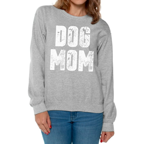 Awkward Styles Dog Mom Crewneck Sweater Best Pet Mother Sweatshirts