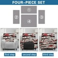 thumbnail image 6 of HELLHERO Bandage Blood Print Lazy Boy Chair Covers for Reclining Chair Soft Breathable Reclining Chair Covers, Recliner Sofa Slipcovers Single-Seater, 6 of 8