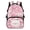 Cartoon Pig & Floral Print, variant on POLERO 17 Inch Schoolbags for Child, Polyester Fabric Comfortable Breathable Backpack, Capybara Watermelon Pattern