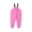 14#Hot Pink, variant on Unisex Kids Rain Pants - Toddler Waterproof Windproof Mud Proof Over Pants for Girls Boys Navy 90