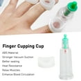thumbnail image 3 of Finger Cupping Therapy Cup, U Shaped Heat Resistance Finger Cupping Cup  for Salon for Little Finger, 3 of 7