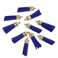 thumbnail image 1 of Toystoory 10 piezas de dijes de llavero, borlas, accesorios de decoración, suministros para encontrar, accesorios artesanales, accesorios para Artesanía azul real, 1 of 6