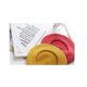 thumbnail image 2 of Wekity Hat Women Winter Beret, Wool Beret, Warm Hat Wool Knitted Hat, Yellow, 2 of 3