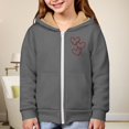 thumbnail image 2 of EnJoCho Unisex Boys Girls Zip Up Hoodie Oversized Long Sleeve Hooded Sweatshirt Casual Y2K Jacket Winter Clothes Street Fashion, 2 of 7