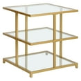 thumbnail image 5 of Henn&Hart 22" Gold Side Table, 5 of 5