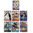 thumbnail image 5 of Treingi 2024 Diy Versión casera en inglés One Piece Opcg Luffy Zoro Hancock Personajes de anime Juego de bronceado Colección Tarjeta flash Juguete de regalo, 5 of 5