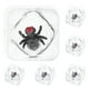 thumbnail image 1 of FELTECHELECTR 6 cubitos de hielo reutilizables con insectos, divertidos juguetes de broma que dan miedo., 1 of 5