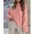 thumbnail image 4 of Suéter PRETTYGARDEN para Mujer Oversized Peludo Rosa Talla S, 4 of 8