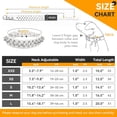 thumbnail image 5 of 1Pcs Spiked Dog Collar Black Soft Pu Leather Funny Mushrooms Rivet Spike Studded Puppy Collar Adjustable Outdoor Pet Dog Collar for Small Medium Large Dogs Cats Chihuahua Pug Pit Bull Dog Collars, 5 of 7