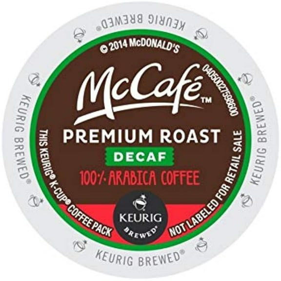 Mccafe Premium Roast Decaf K-Cup For Keurig Brewers, 24 Count