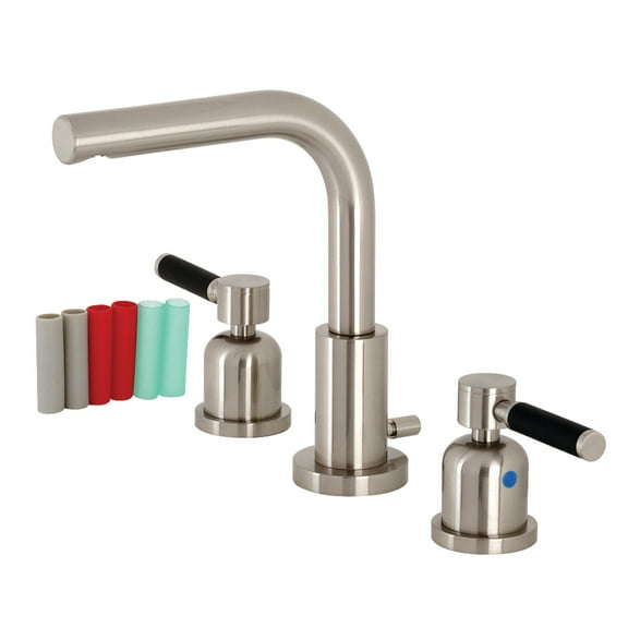 Fauceture FSC8958DKL 8 in. Widespread Bathroom Faucet, Brushed Nickel