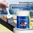 thumbnail image 3 of Mr Material 1 Rust Paint, Mr Material 1 Rust Remover 0.66lb/1.1lb/2.2lb, 4-In-1 Water-Based Exterior Paint for Metal, Industrial Anti-Rust Weatherproof Rust Converter with Brush, 3 of 9