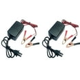 thumbnail image 5 of 2PCS Black Car Battery Charger Maintainer 12V For RV Truck Motorcycle ATV Auto, 5 of 5