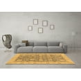 thumbnail image 3 of Ahgly Company Indoor Rectangle Abstract Brown Modern Area Rugs, 7' x 10', 3 of 4