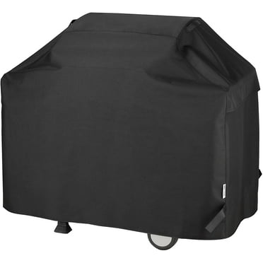 Waterproof Heavy Duty Barbecue Burner Gas BBQ Grill Cover 44" X 25" X 38" 600D PU Full Cart Grill Covers for Weber Q3000 Q2000