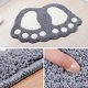 thumbnail image 3 of Alfombra antideslizante para baño, inodoro, lindos pies grandes, alfombras de baño, alfombra lanuda, felpudo absorbente, alfombra para el suelo, sala de estar, sofá, cojín, alfombra para pie, 3 of 5