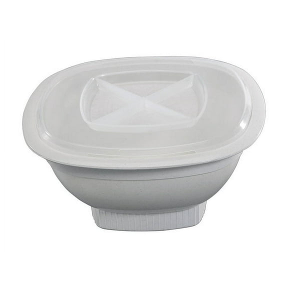1 Pc, Nordic Ware White Plastic Microwave Popcorn Popper 12 Cups