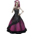 thumbnail image 2 of YTC Summit Figurine Squelette de la Morte Femme en Robe Violette Dia de Los Muertos Nouveau, 2 of 3
