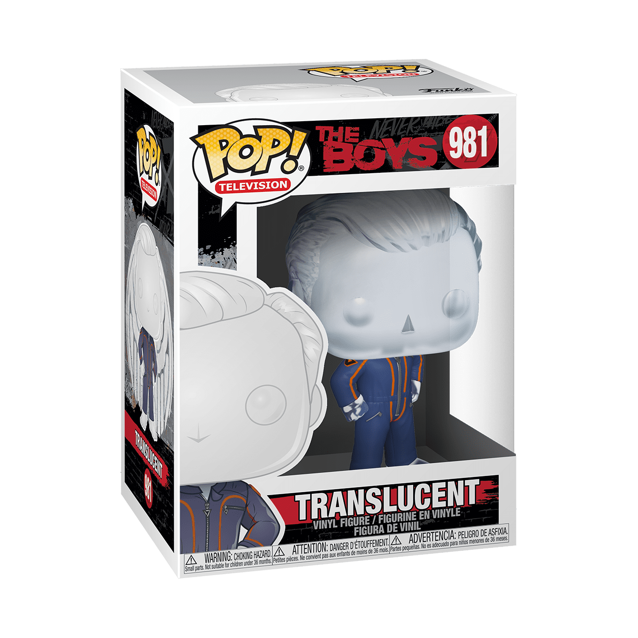 Funko POP! TV: The Boys - Translucent (Clear)