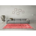 thumbnail image 3 of Ahgly Company Indoor Round Persian Red Traditional Area Rugs, 5' Round, 3 of 4