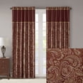 thumbnail image 2 of MAYEERTY Jacquard Curtain Panel Pair - 2 Pcs Window Panels, 2 of 14