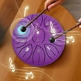 thumbnail image 3 of Instrumento Tambor Lluvia Instrumentos Curativos Manual 6 Pulgadas 11 Notas, 3 of 9