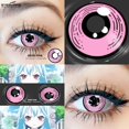 thumbnail image 1 of EYESHARE-lentes de contacto de Color Cosplay para ojos, maquillaje de belleza, Halloween, Azul, Morado, 1 of 4