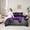 Black Purple, variant on jejeloiu Game Console Bedding Comforter Set 7-Piece,Gamer Gaming King Bedding Sets,Purple Black Bed Sheets For Boys,Breathable Bedroom Decorative Reversible