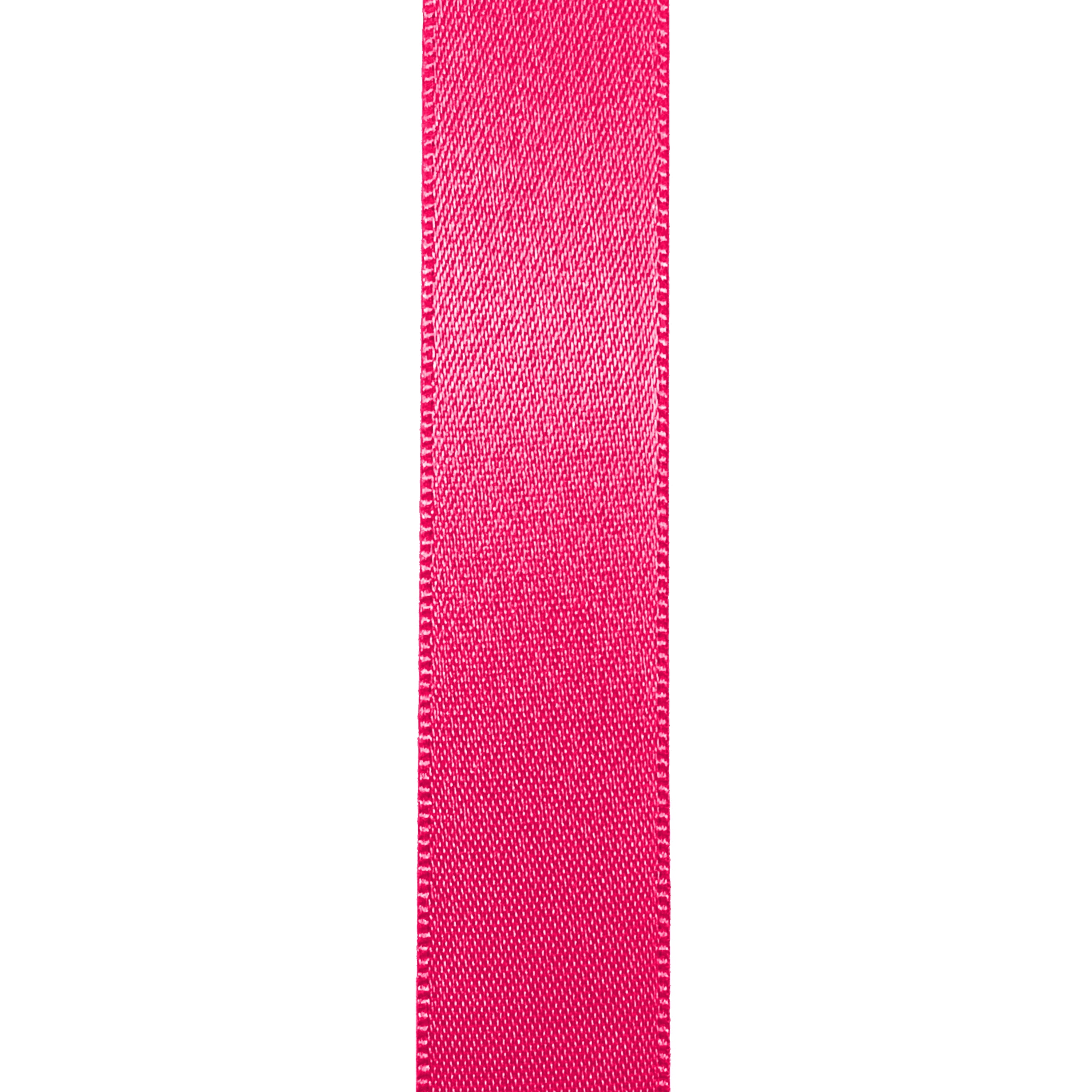 Hot Pink Gingham ribbon printed on 5/8white single face satin