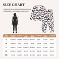 thumbnail image 4 of Hirioo Cartoon Monster Trucks1 for Women's Pajama Sets 2 Piece Pjs Women's Long-Sleeved Pajama Set Button Down Sleepwear,S-XXL-XX-Large, 4 of 7
