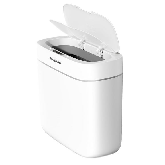 Maoface Touchless Small Trash Can,Motion Sensor Garbage Can with Lid, Smart Plastic Slim Wastebasket for Bathroom, Office, rv, Bedroom, Living Room