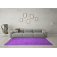 thumbnail image 3 of Ahgly Company Indoor Square Oriental Purple Industrial Area Rugs, 8' Square, 3 of 4