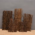 thumbnail image 4 of 9pcs Natural Mini Fence Decor Bamboo Fence Mat Micro Landscape Decoration, 4 of 8
