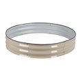 thumbnail image 1 of Open Bottom Metal Raised Garden Bed Kit, Rounded Edges for Vegetables Flowers, Large Capacity Design, Safe for Children and Pets, Mounting Accessories Included, 1 of 8