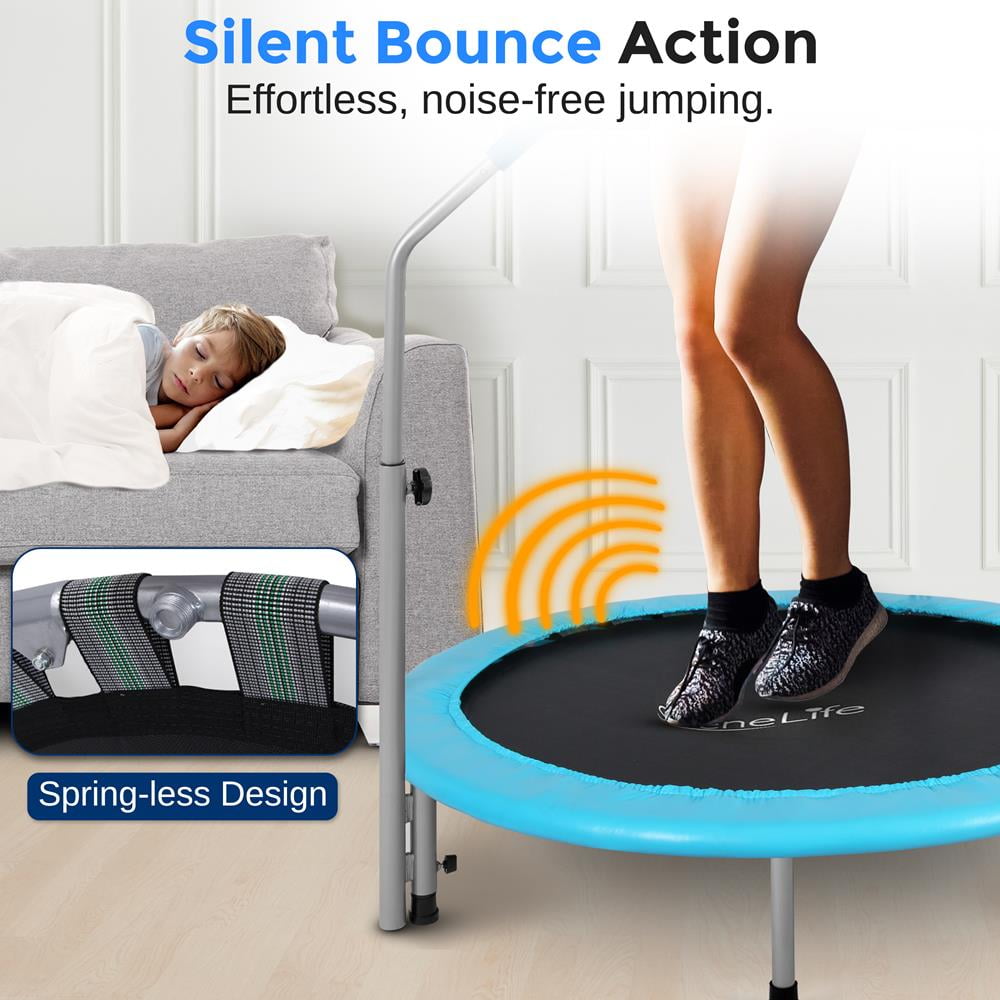 SereneLife 40'' Foldable Round Trampoline