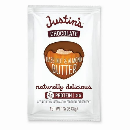 2-Pack Justin's, Hazelnut Almond Butter Chocolate, 1.15 Ounce