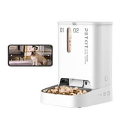 PETKIT Automatic Cat Feeder with Camera,Automatic Pet Food Dispenser for Cats Dogs,2.4G WiFi 1080P Timed Cat Feeder with APP Control for Remote Feeding