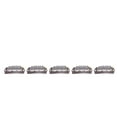 thumbnail image 3 of Metal  Clip, Different Use Round Teeth  Clip Snap  For Barber Shop For Female Dark Brown, 3 of 8