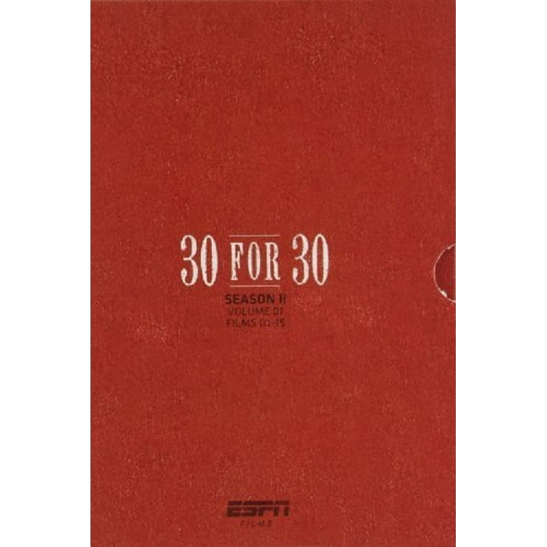 ESPN Films 30 for 30: Volume 3 (DVD) - Walmart.com ESPN Films 30 for 30: Volume 3 (DVD) - Walmart.com