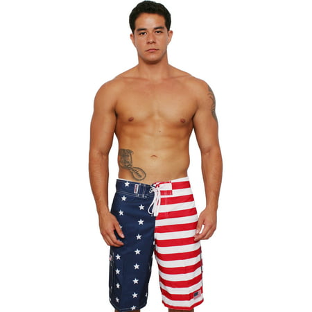 Patriotic American USA FLAG Board Shorts/Swim