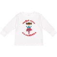 thumbnail image 3 of Inktastic My Big Sister is my Hero Boys or Girls Long Sleeve Toddler T-Shirt, 3 of 5