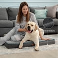 thumbnail image 3 of Cama para perros, soporte ortopédico de espuma viscoelástica, impermeable, 3 of 7