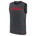thumbnail image 2 of Men's Nike Charcoal Houston Texans Primetime Legend Performance Muscle Tank Top, 2 of 3