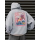 thumbnail image 2 of Sudadera con capucha con estampado de Grim Reaper & Children, sudaderas con capucha geniales para hombres, sudadera con capucha de diseño gráfico informal para hombres con bolsillo de canguro Streetwe, 2 of 4