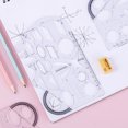 thumbnail image 2 of 1pc Soft Mathematics Plastic Rulers for Kids Student Kawaii School Supplies Stationery Geometric Graph Ruler soft ruler, 2 of 5